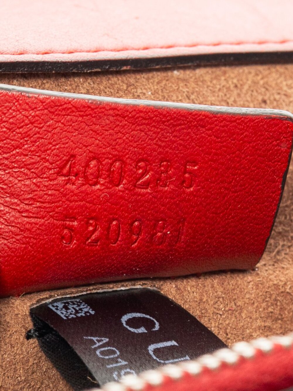 Gucci Dionysus Red Arabesque & GG Supreme Shoulder Bag - Picture 14 of 14